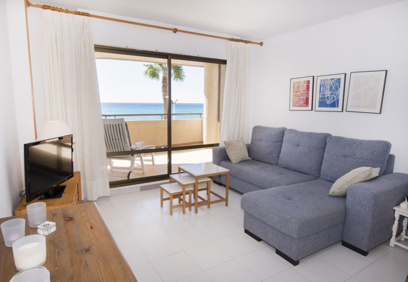 Fotografie des Innenraums einer Wohnung in Calpe